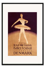 Gerahmter Kunstdruck Royal Danish Ballet Festival