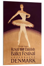 Quadro em plexi-alumínio Royal Danish Ballet Festival