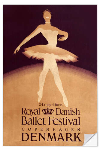 Vinilo para la pared Royal Danish Ballet Festival