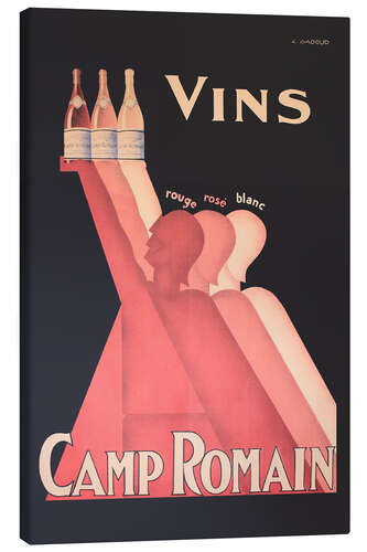 Tableau sur toile Vins de Camp Romain