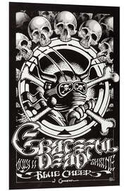 Foam board print Grateful Dead