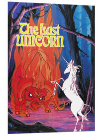 Foam board print The Last Unicorn I