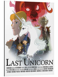 Aluminium print The Last Unicorn III