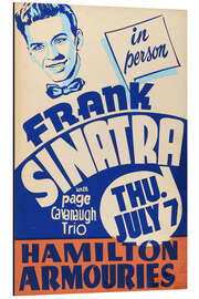 Aluminium print Frank Sinatra