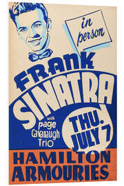 Foam board print Frank Sinatra