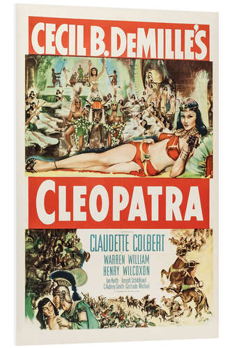 Foam board print Cleopatra