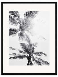 Gerahmter Kunstdruck Palmen von Bali I