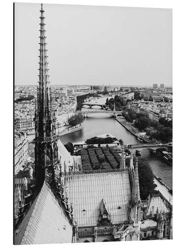 Aluminium print Notre Dame III