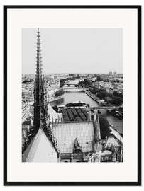 Impression artistique encadrée Notre-Dame III