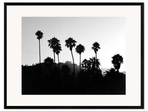 Gerahmter Kunstdruck Santa Monica