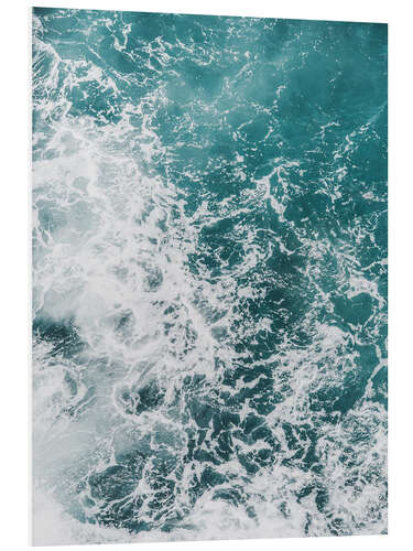 Foam board print Wave crush II