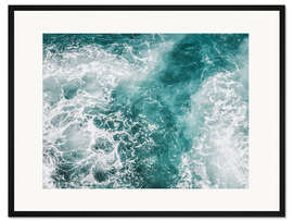 Gerahmter Kunstdruck Wellenbrecher III