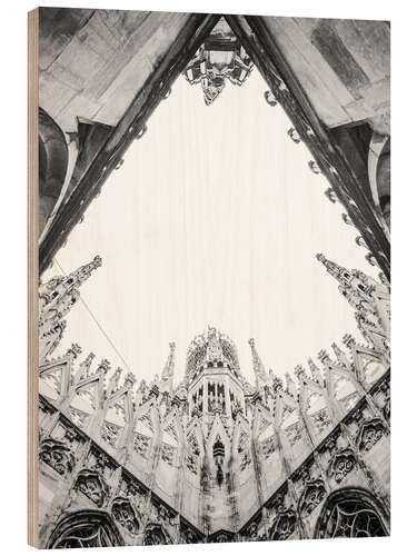 Quadro de madeira Milan