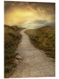 Acrylglas print Sunrise over Skye Island