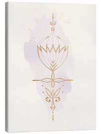 Canvas print Spiritual Series - Lotus