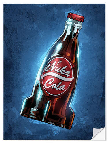 Självhäftande poster Nuka Cola