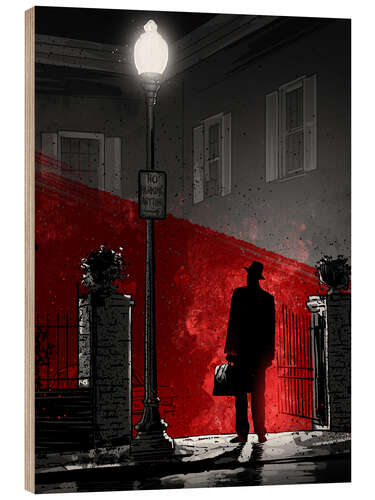 Wood print The Exorcist