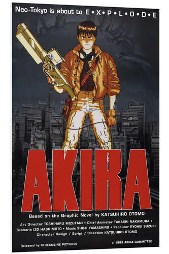 Foam board print Akira III