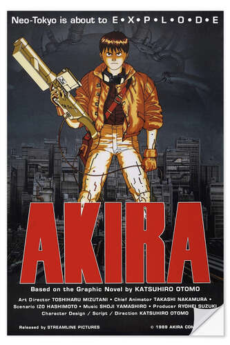 Självhäftande poster Akira III