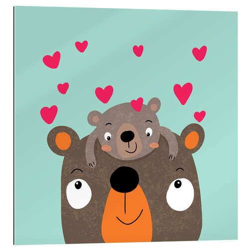 Galleriataulu Bears love