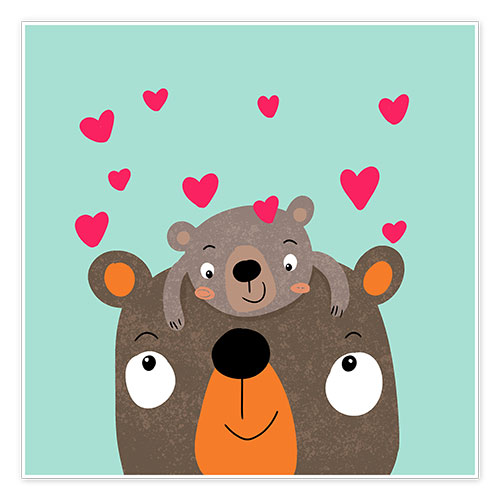 Poster Bears love