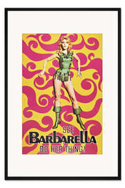 Gerahmter Kunstdruck Barbarella II