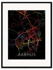 Framed art print Aarhus