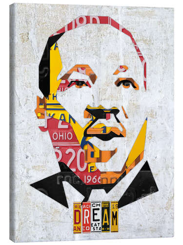 Lienzo Martin Luther King