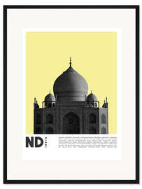 Gerahmter Kunstdruck Sehenswürdigkeiten in Neu Delhi