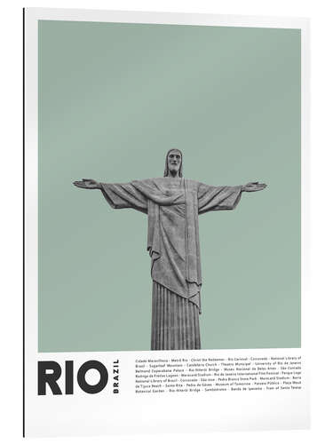 Gallery print Attractions in Rio