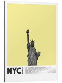 Magnettafel Sehenswürdigkeiten in New York I