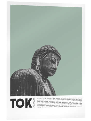 Acrylic print Attractions in Tokyo I
