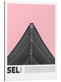 Magnettafel Sehenswürdigkeiten in Seoul