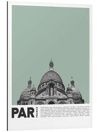 Magnettafel Sehenswürdigkeiten in Paris III