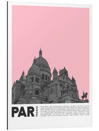 Magnettafel Sehenswürdigkeiten in Paris II