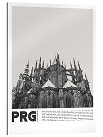 Cuadro de plexi-alu Turismo en Praga II