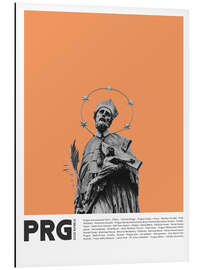 Magnettafel Sehenswürdigkeiten in Prag I