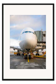 Gerahmter Kunstdruck Airbus A380