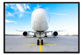 Gerahmter Kunstdruck Airbus A350