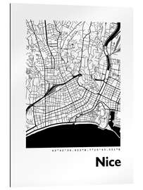 Galleriprint Nice map