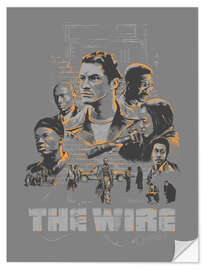 Naklejka na ścianę The Wire