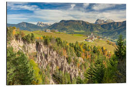Magnettafel Erdpyramiden bei Bozen