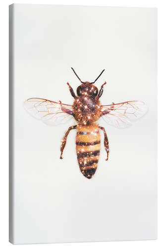 Canvas-taulu Glitter Bee