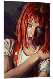 Foam board print Leeloo