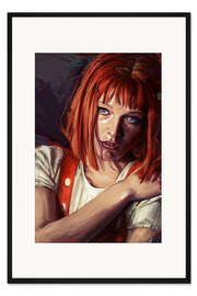 Gerahmter Kunstdruck Leeloo