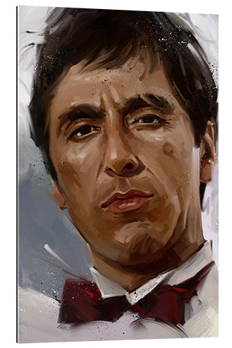 Stampa su plexi-alluminio Tony Montana