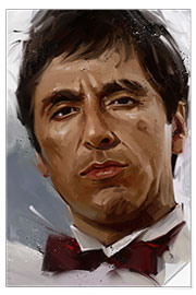 Självhäftande poster Tony Montana