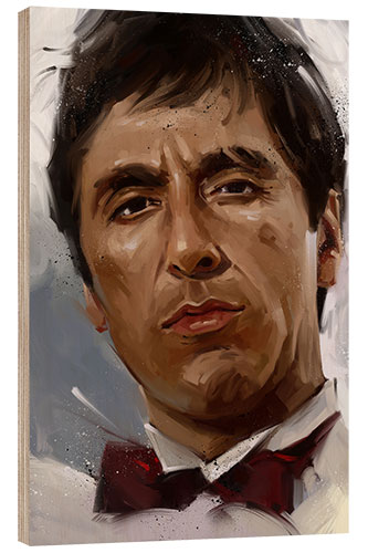 Puutaulu Tony Montana