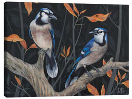 Canvas print Blue Jays