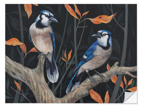 Muursticker Blue Jays